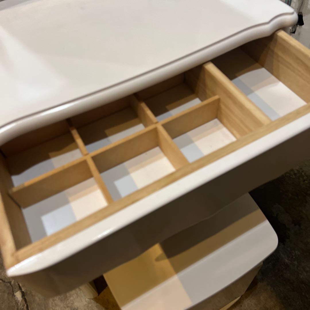 ⭐︎ニトリ⭐︎最終値下げ/三面鏡ドレッサー/オシャレでかわいい/ホワイト/美品