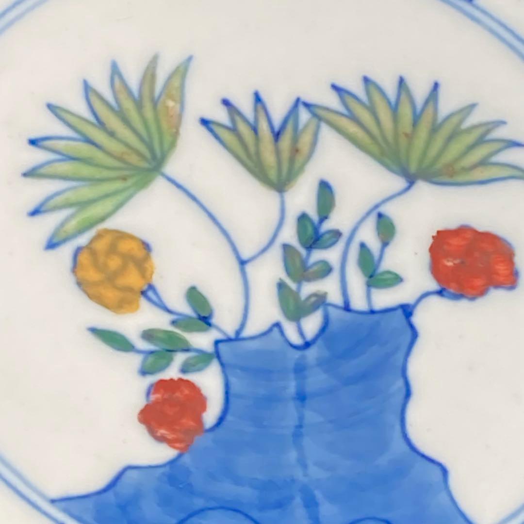 《中国美術》大明成化年製 花鳥図 絵皿 飾り皿
