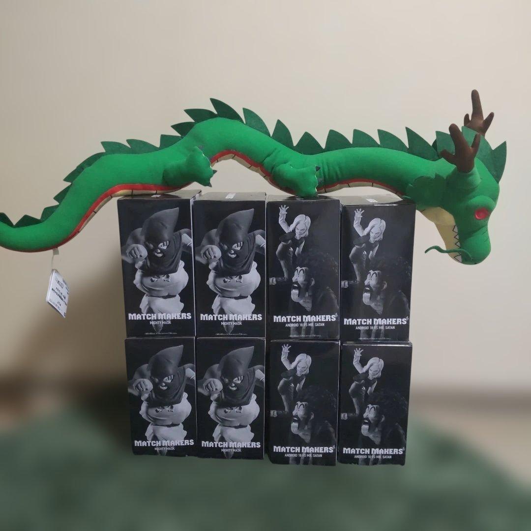MATCH MAKERSマイティマスク4個 人造人間18号VSミスターサタン4個