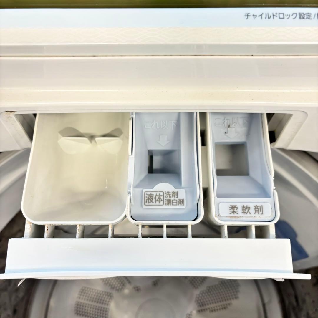 489 パナソニック　家庭用　洗濯機　8キロ　小型　一人暮らし　同棲使用可能
