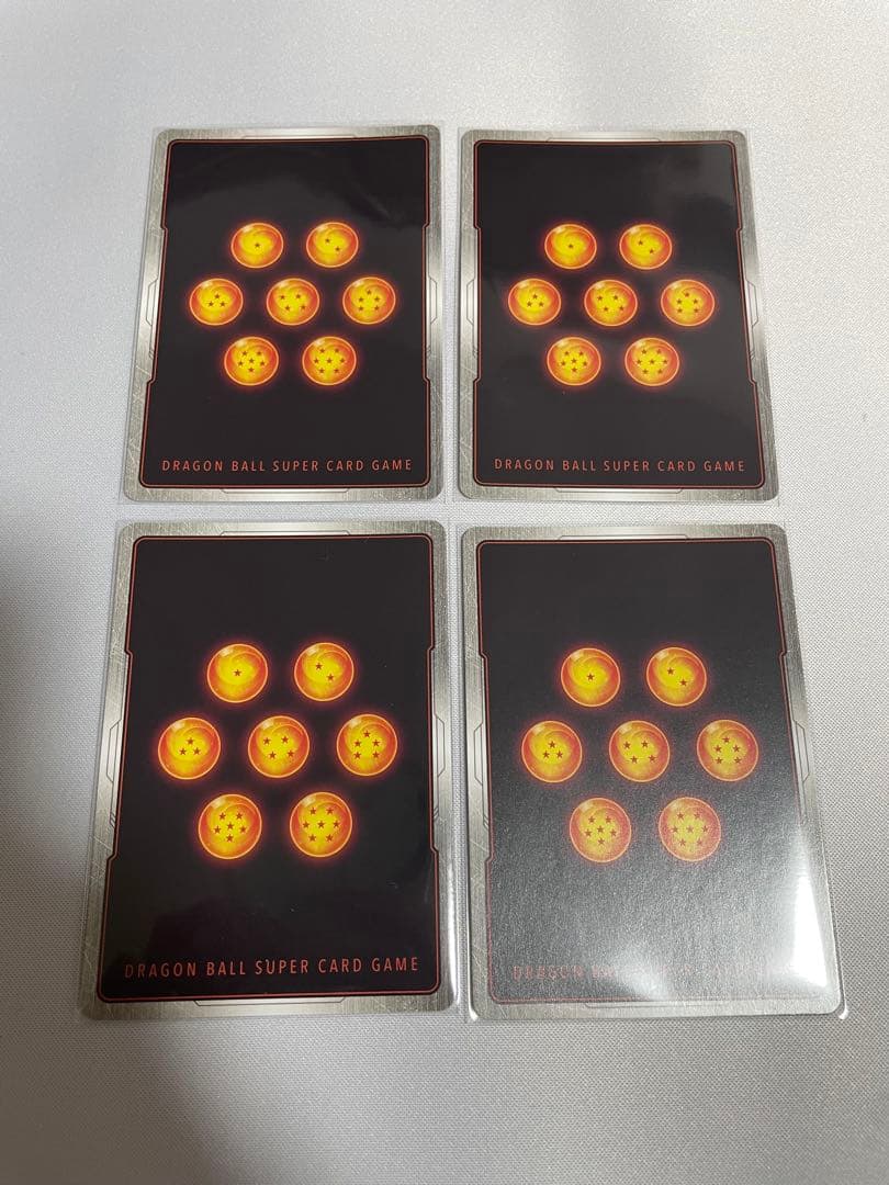 ドラゴンボールカード　フュージョンワールド　魔人ブウ　悪　SR パラレル　4枚