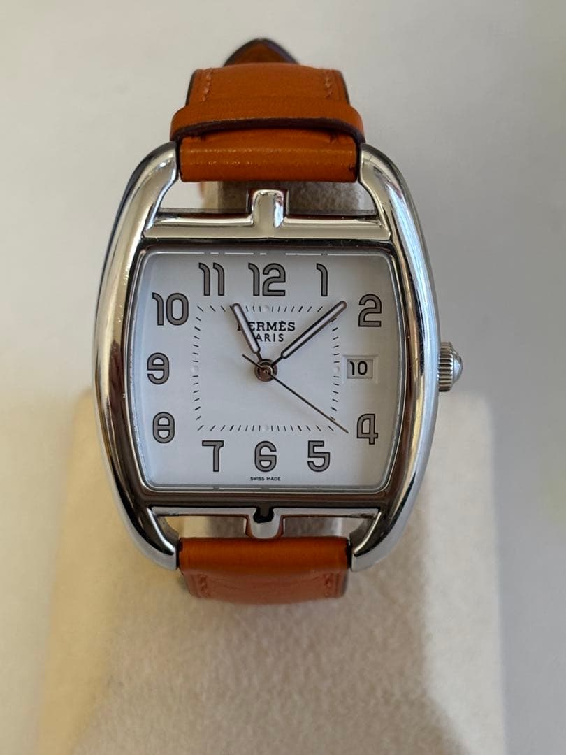 エルメス HERMES ケープコッド CT1.710 新品電池 メンズ