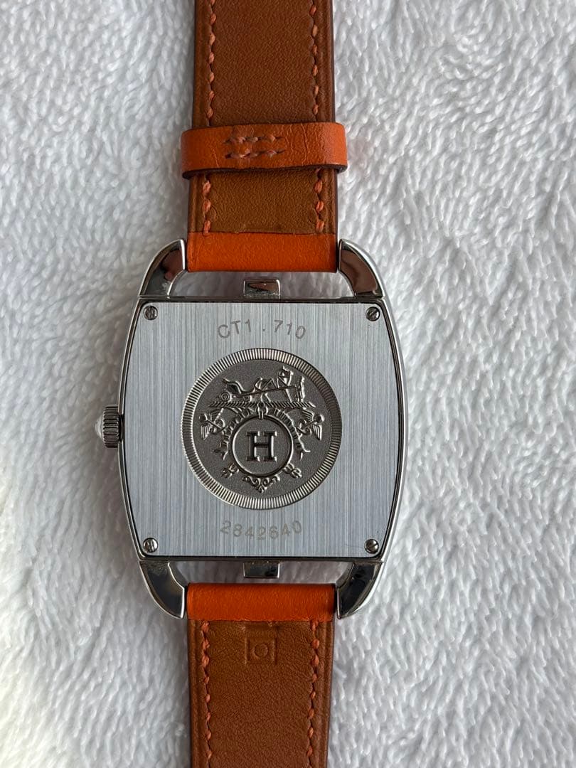 エルメス HERMES ケープコッド CT1.710 新品電池 メンズ