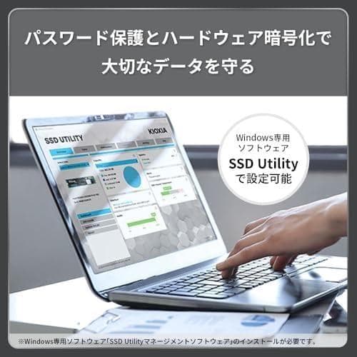 キオクシア KIOXIA SSD 外付け 1TB USB3.2 Gen2 最大m
