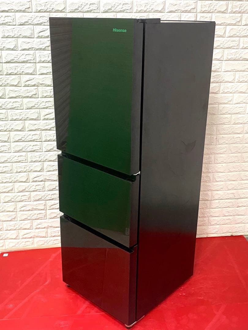 ハイセンス 冷凍冷蔵庫 282L 右開き ダークブラウン HR-G2801BR