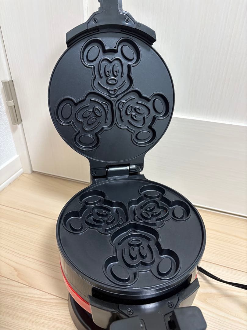 ディズニー ミッキーマウス 90周年記念 ダブルフリップワッフルメーカー