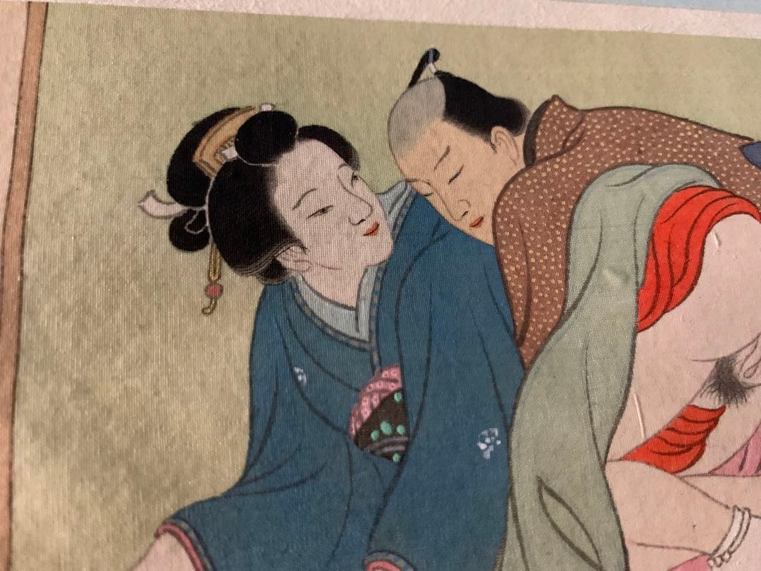 肉筆春宵畫帖 全10圖 浮世絵 明治期 肉筆 美人画 春画 ukiyoe 艶本