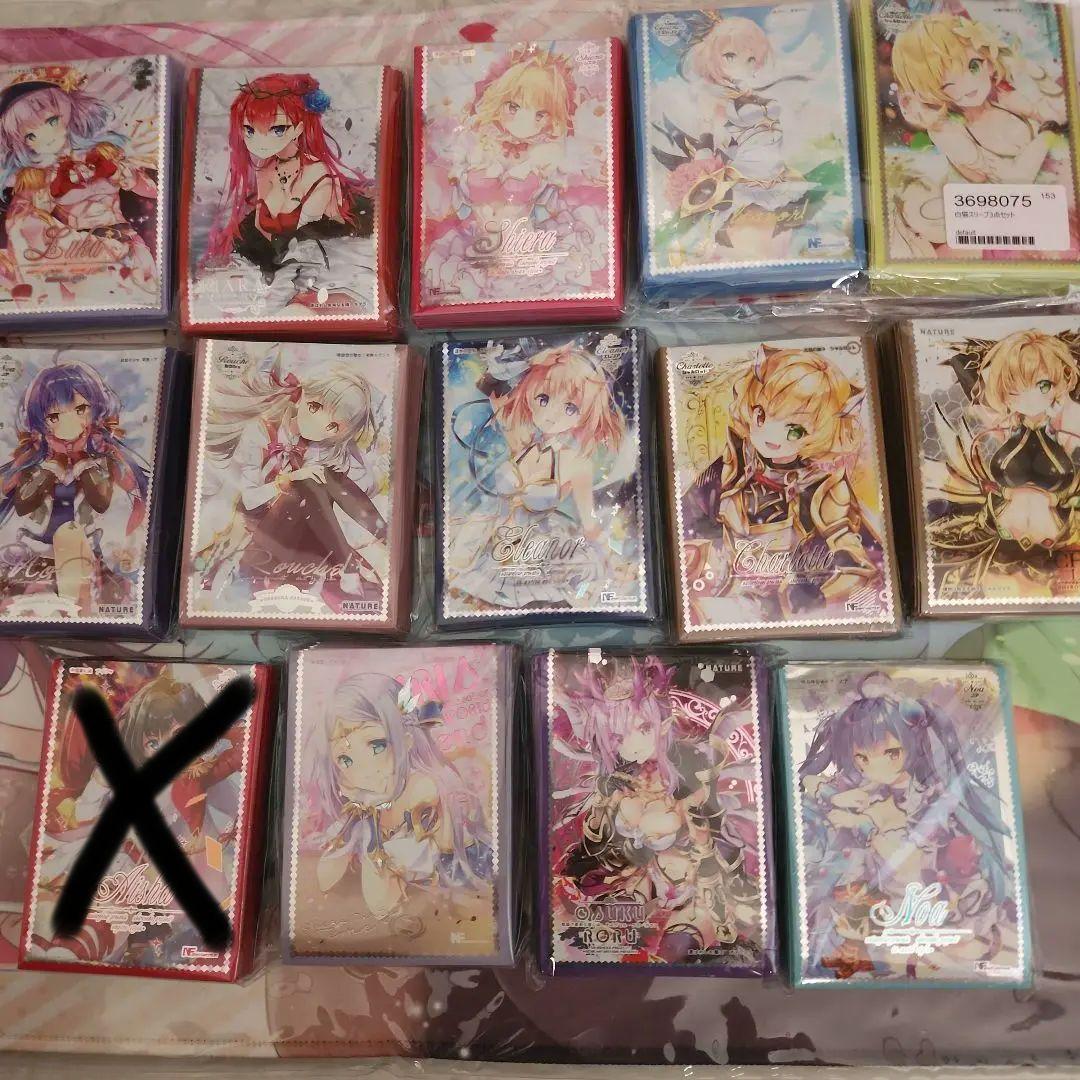 【バラ売り可】風林火山　mocha 白猫プロジェクト　スリーブ　デッキケース