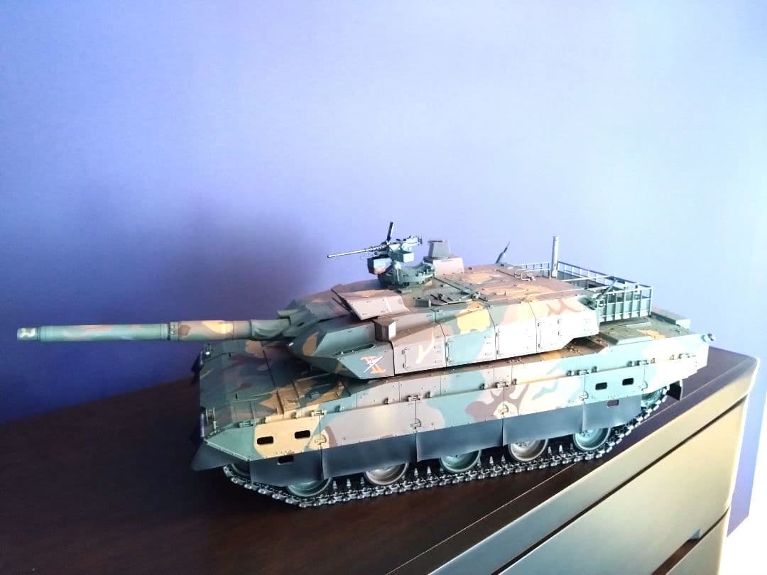 1/16RC 陸上自衛隊 10式戦車 フルオペレーション(プロポ付)