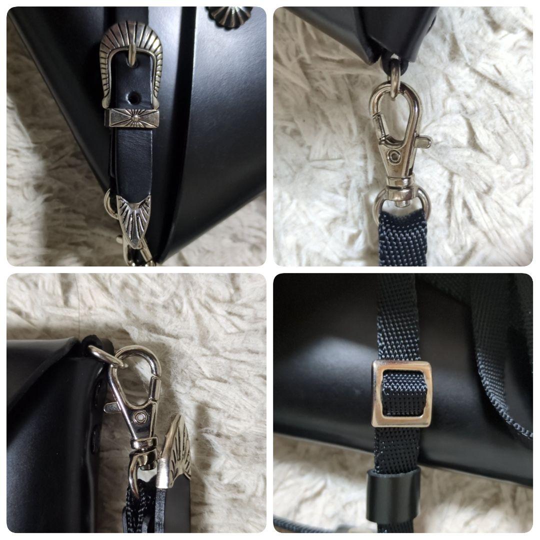 美品 希少 TOGA PULLA LEATHER SHOULDER POUCH