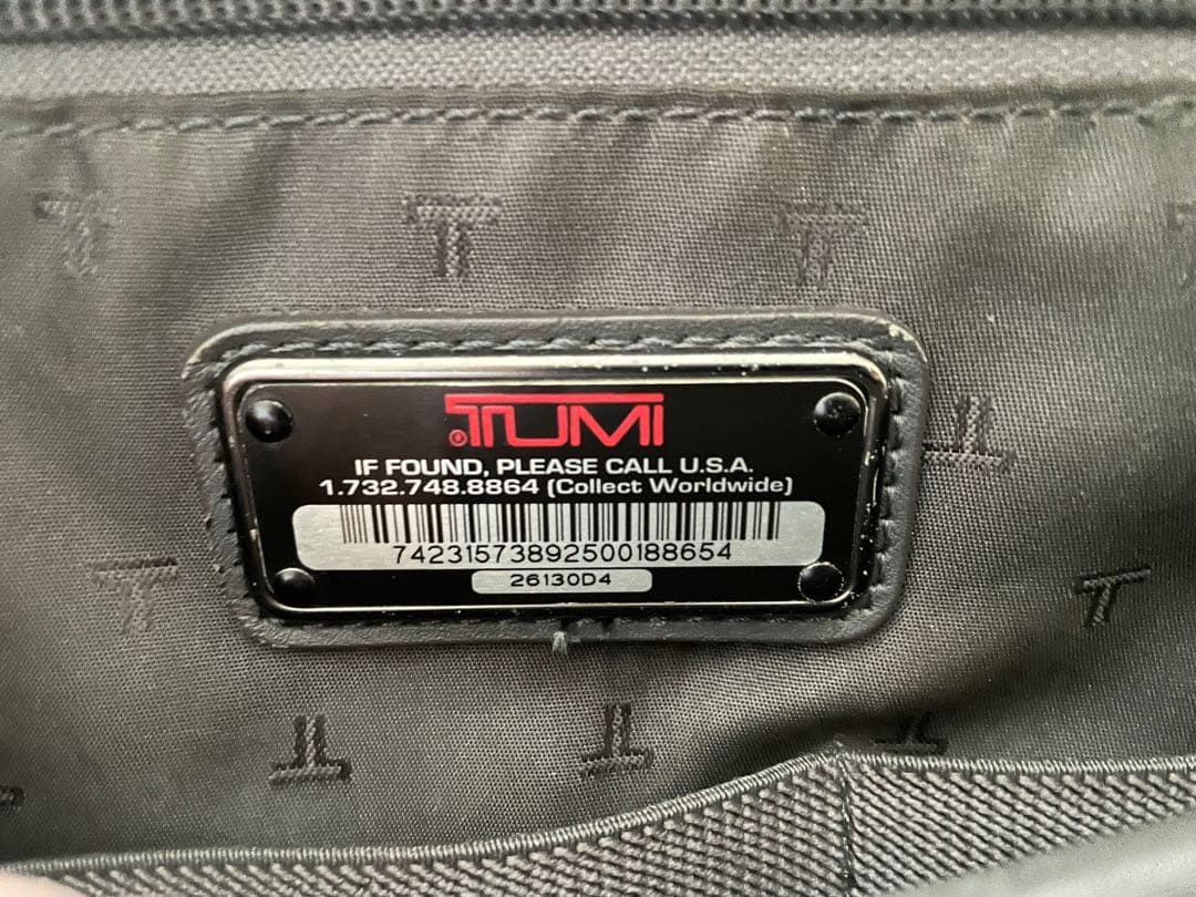 ★美品！トゥミTUMIビジネスバッグ26130D4ブリーフケース2way★