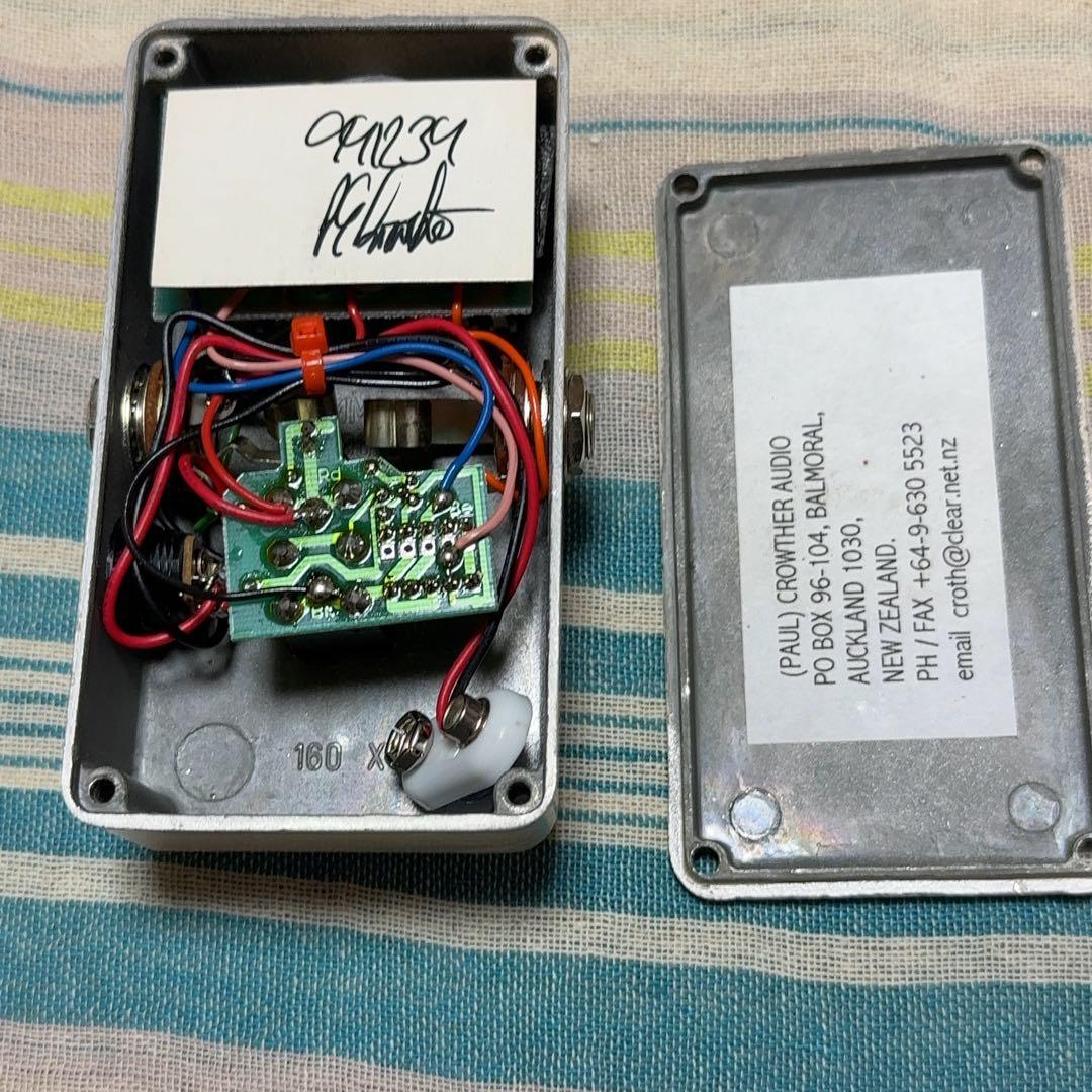 ギター Crowther Audio HOT CAKE 3knob