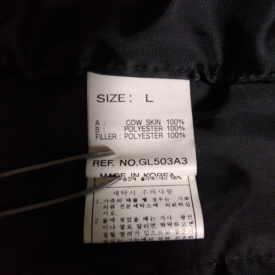 【極美品牛革‼️】EIGEN レザーシングルライダースジャケット　Lサイズ