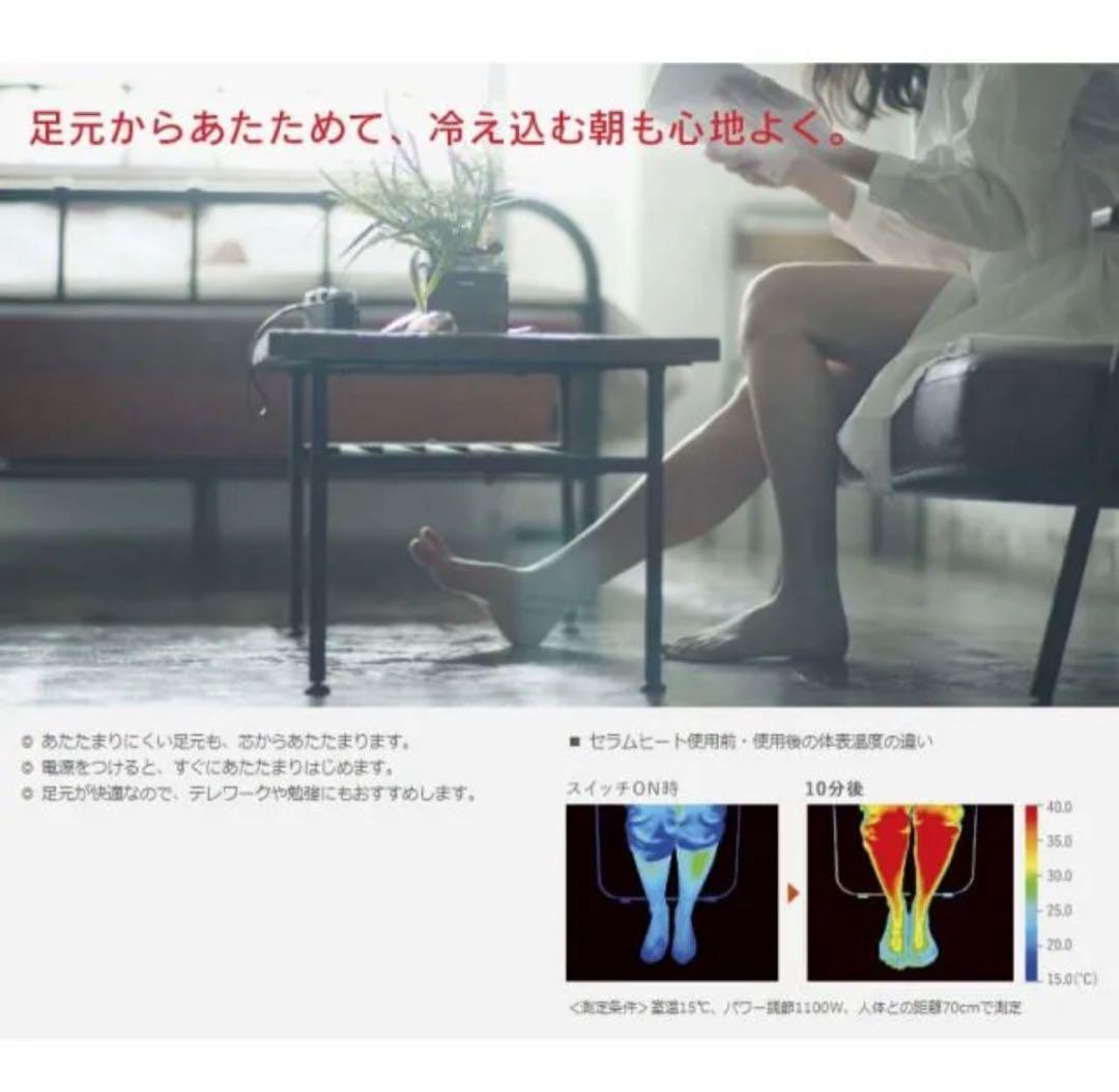 ダイキン 遠赤外線暖房機 セラムヒート 2022年モデル 節電 マットホワイト