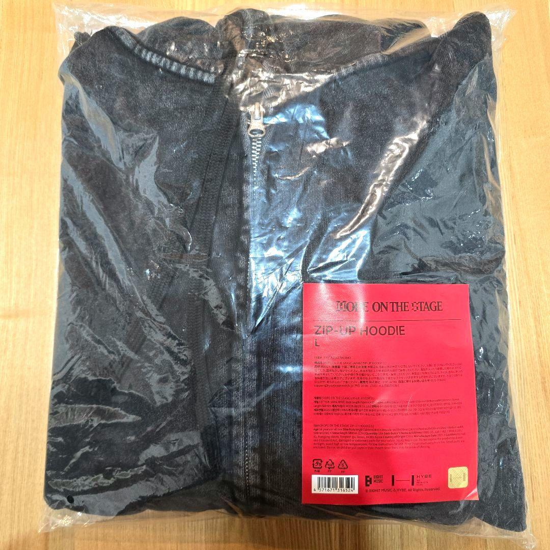 HOPE ON THE STAGE in JAPAN ジップアップフーディーL