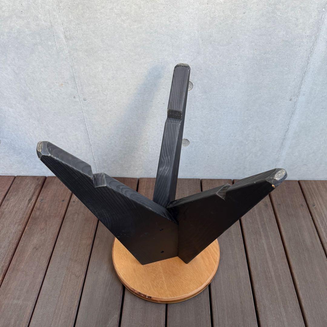 M&M カスタムパフォーマンス 木製スツール 椅子 チェア