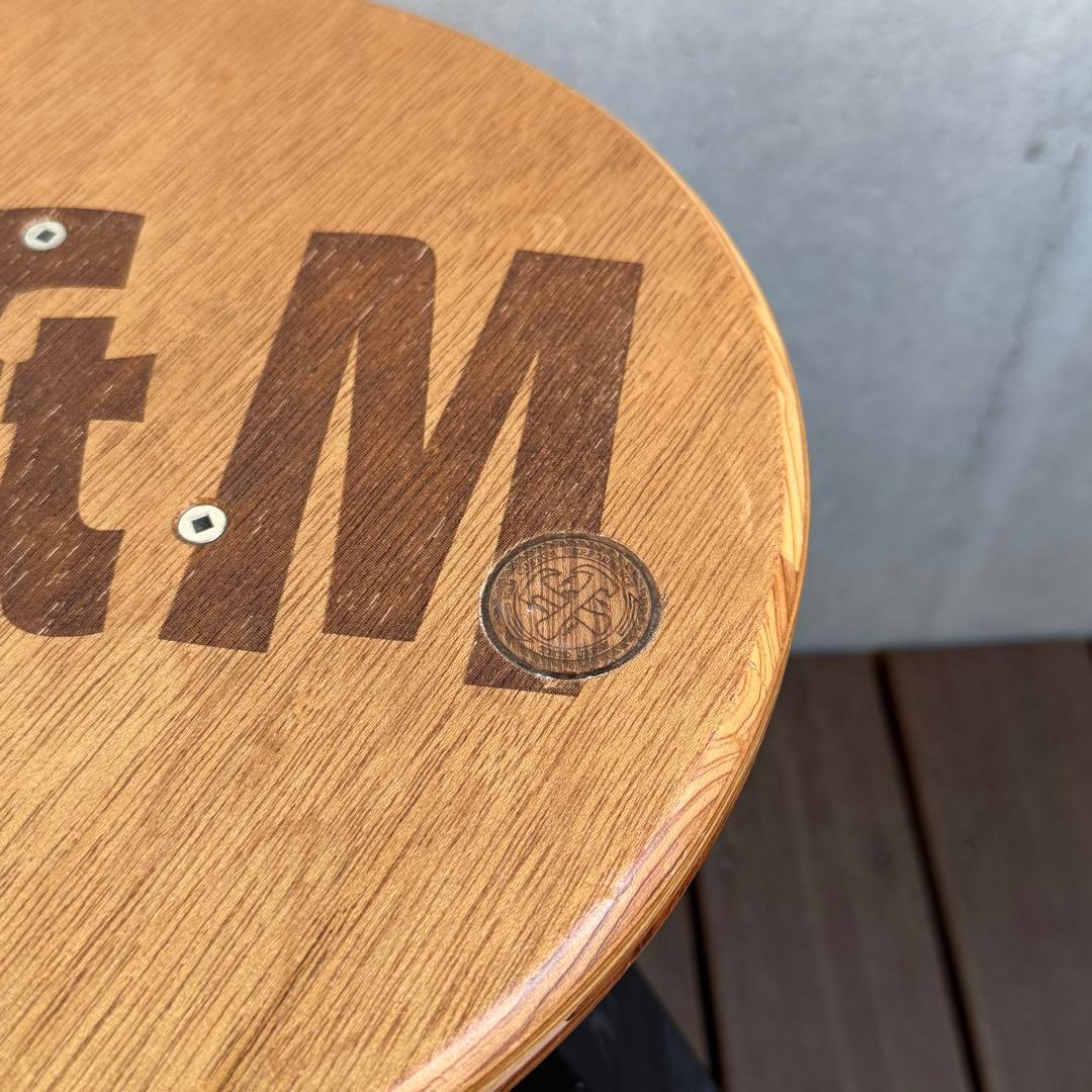 M&M カスタムパフォーマンス 木製スツール 椅子 チェア