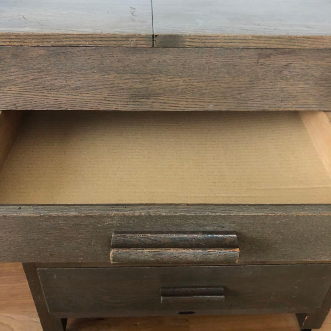 【高級】ホルベイン社製　アトリエキャビネット　木製　キャスター付き