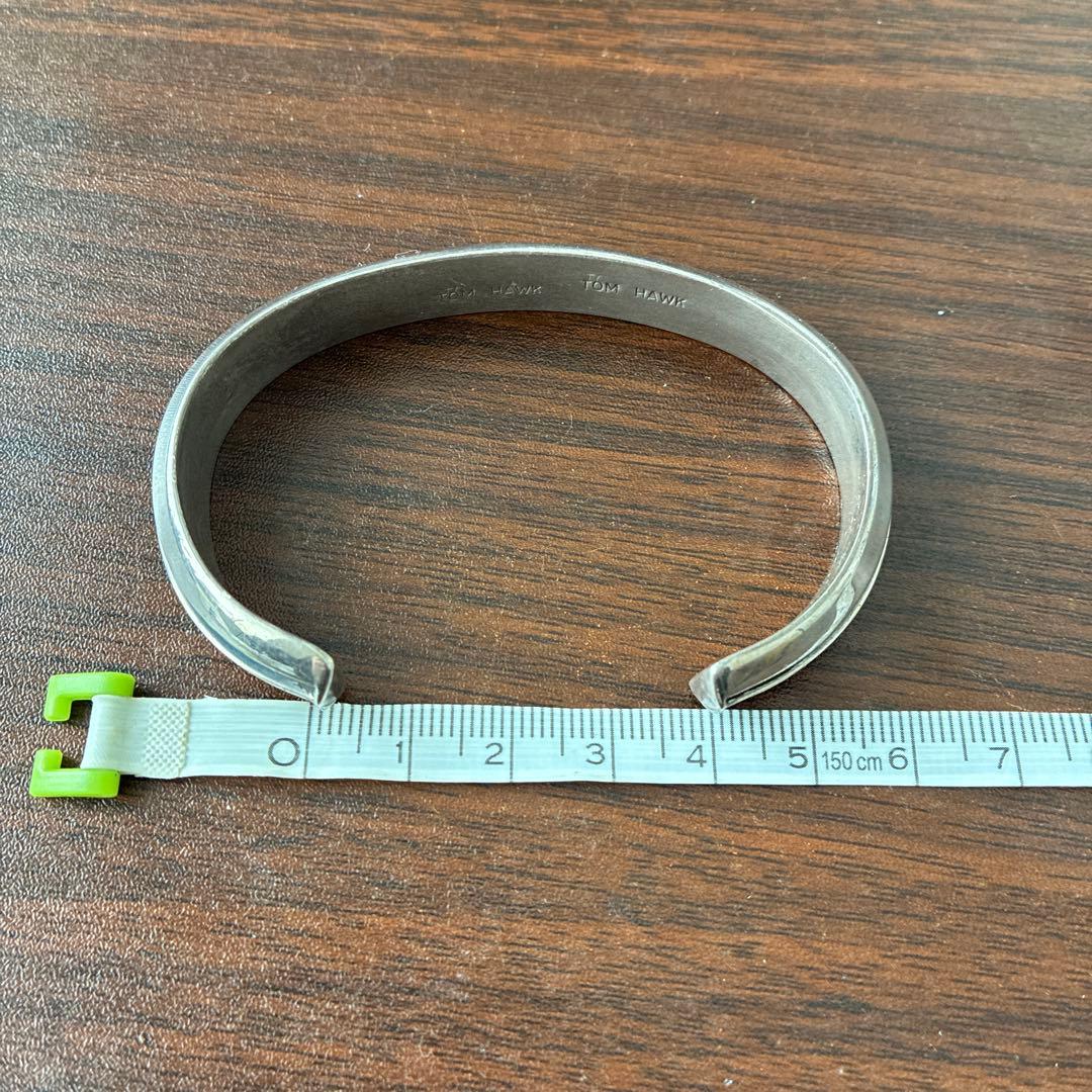 TOM HAWK ステンレス 二重バングル