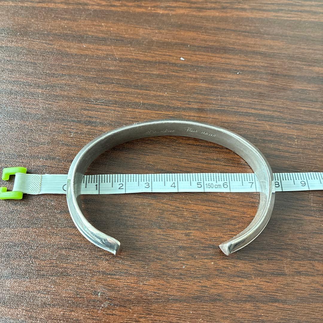 TOM HAWK ステンレス 二重バングル