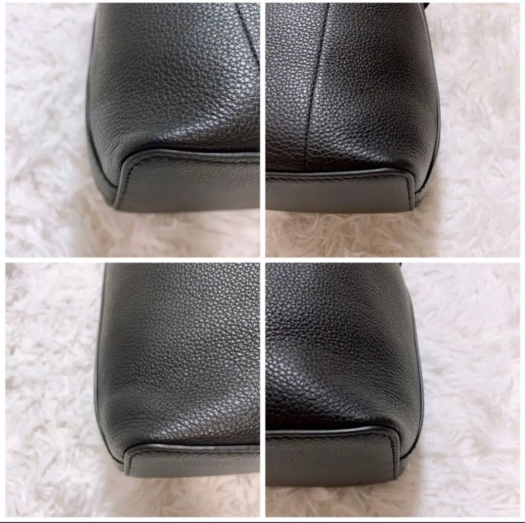 FURLA ブラック バケットバッグ　バケツ型ショルダーバッグ