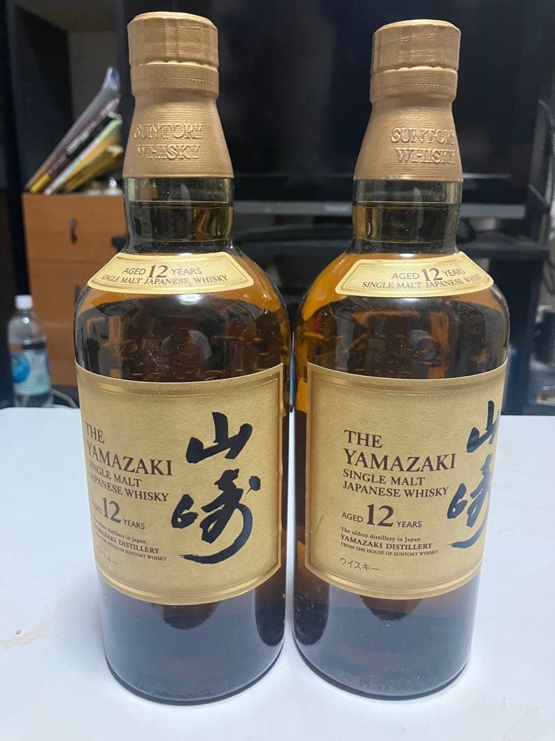 山崎・白州 12年 シングルモルトウイスキー3本セット
