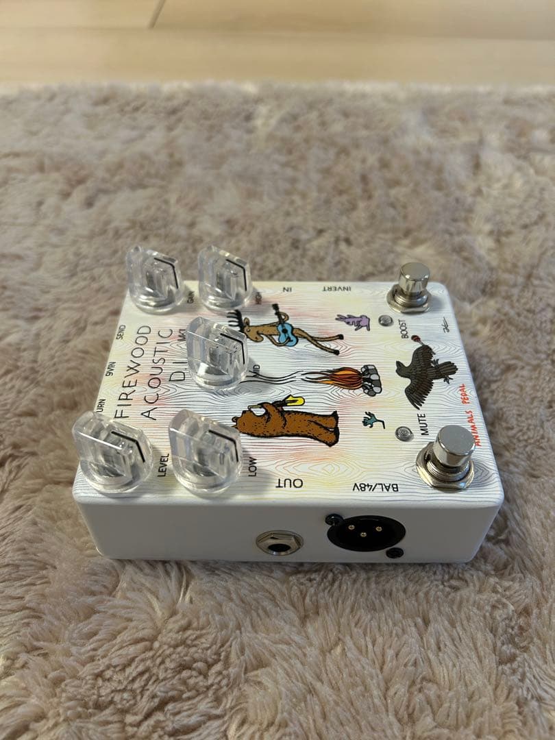 ギター FIREWOOD ACOUSTIC D.I. MK2 ANIMALS PEDAL