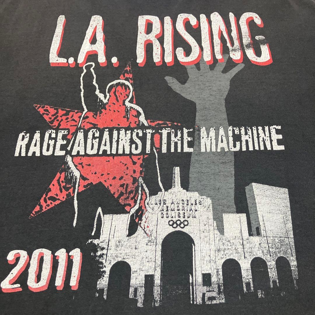 トップス RAGE AGAINST THE MACHINE L.A RISING Tee