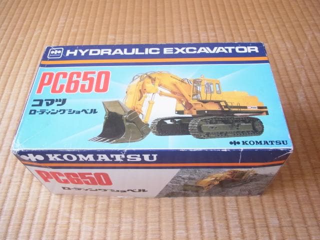 ◆非売品 未使用 日本製！シンセイ社製 コマツ PC650 ローディングショベル