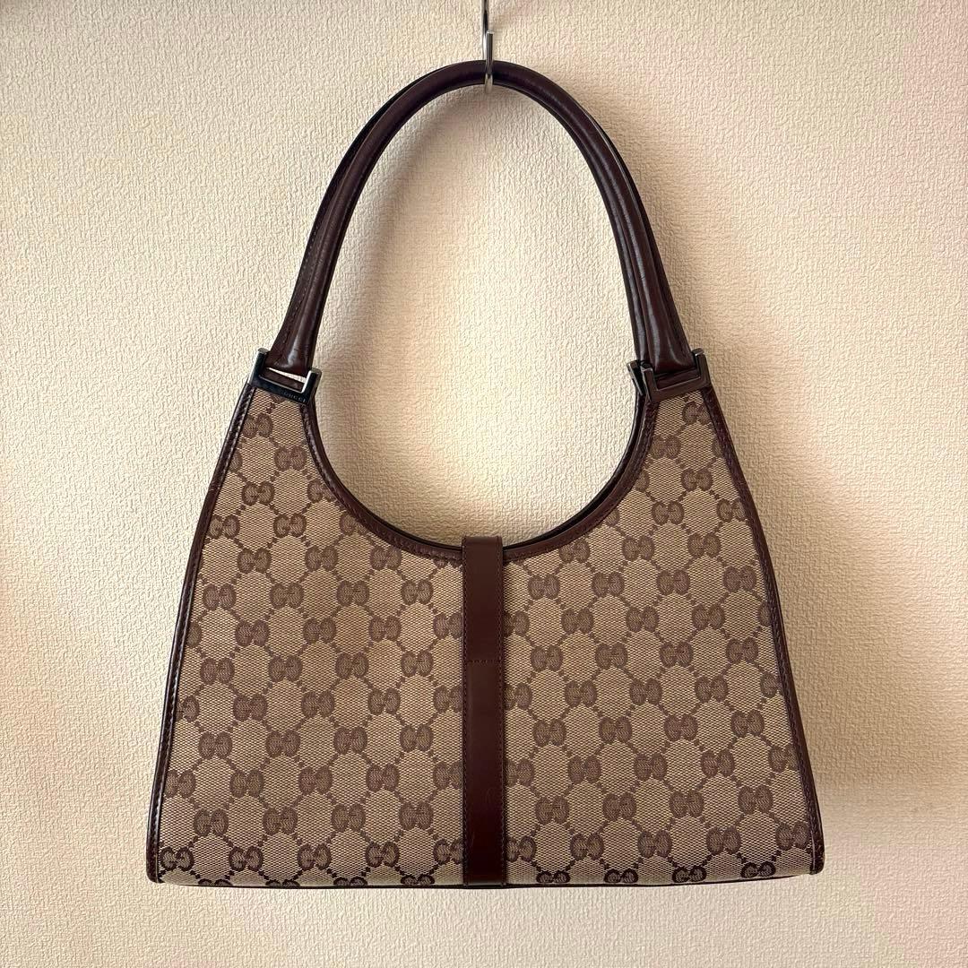 GUCCI ジャッキーショルダーバッグ キャンバス/レザー50108