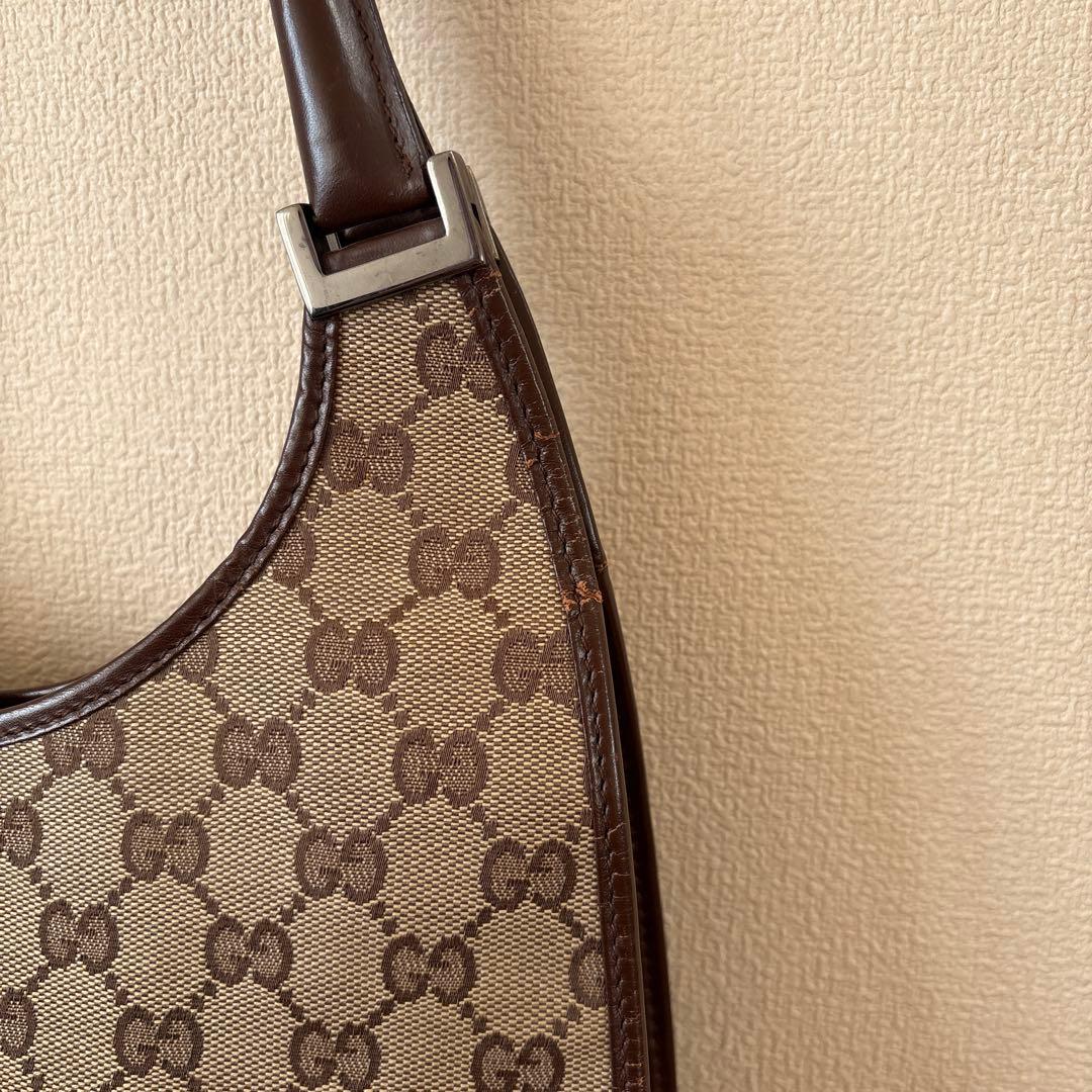 GUCCI ジャッキーショルダーバッグ キャンバス/レザー50108