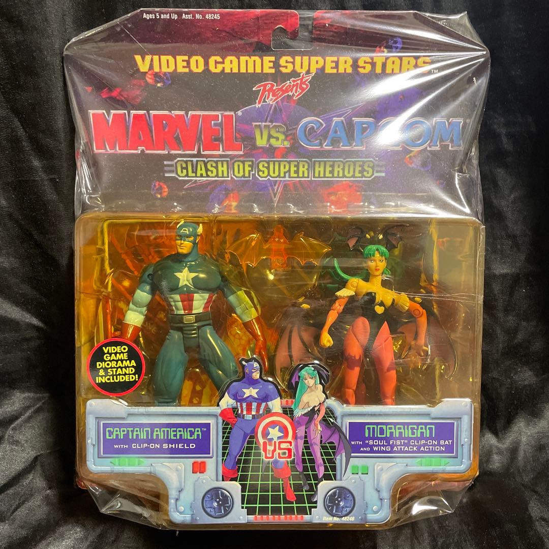 【トイビズ】MARVEL vs CAPCOM キャップ モリガン フィギュア③