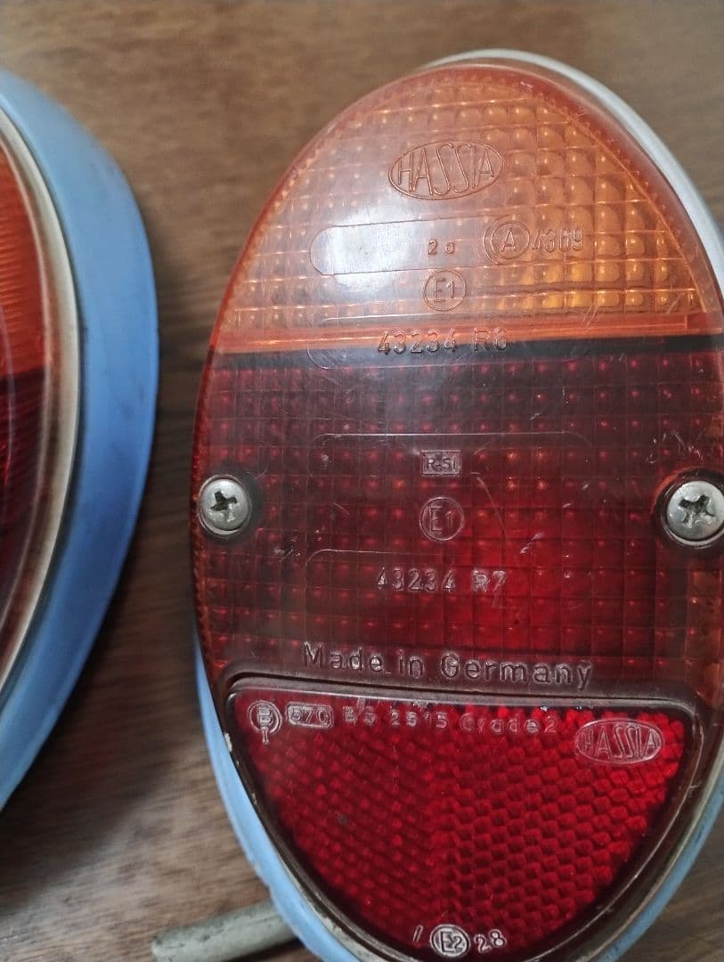 テールライト60年代VWビートルズ