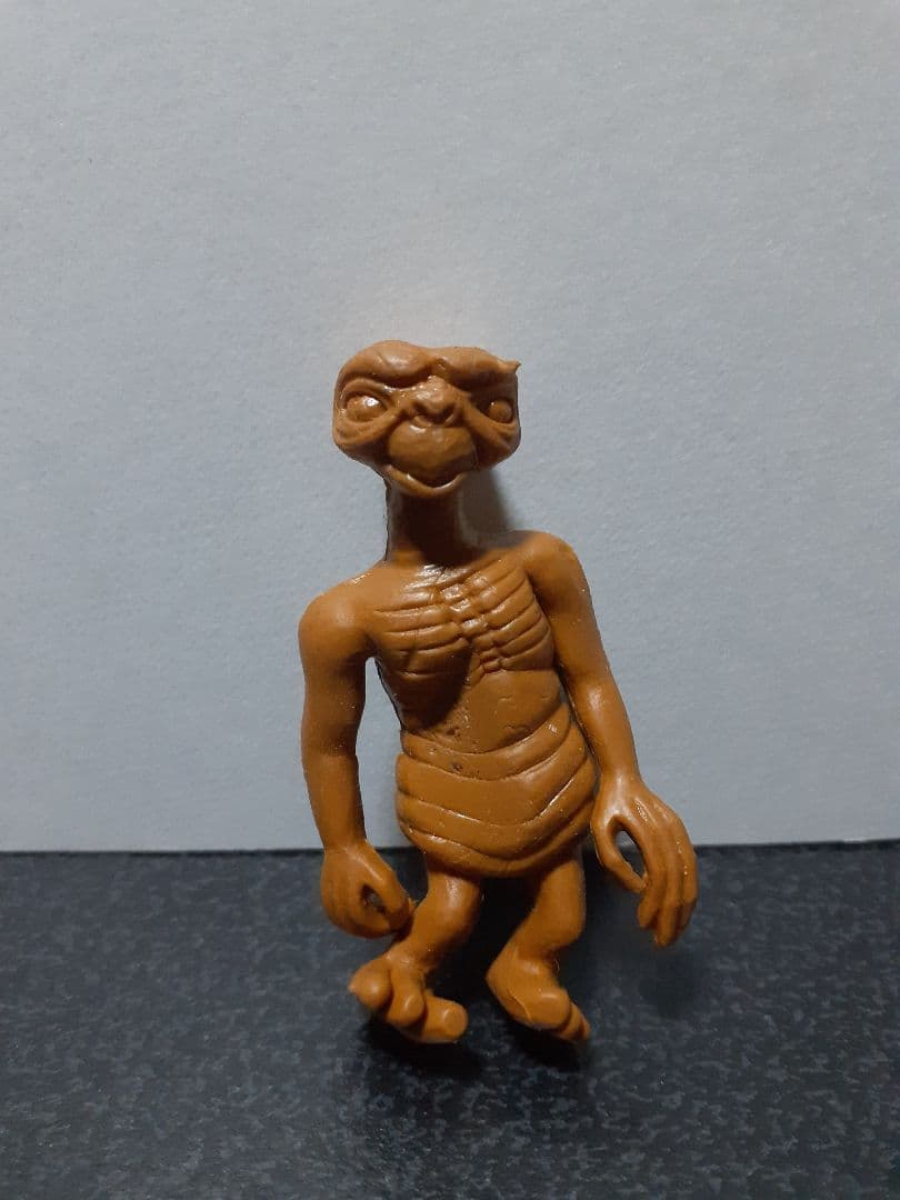 【激レア】E.T. 両手下げ 消しゴム 茶色 軟質素材