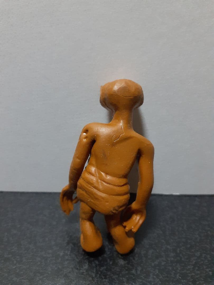 【激レア】E.T. 両手下げ 消しゴム 茶色 軟質素材