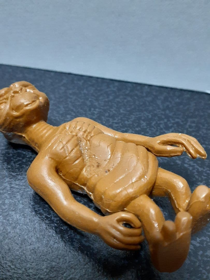【激レア】E.T. 両手下げ 消しゴム 茶色 軟質素材
