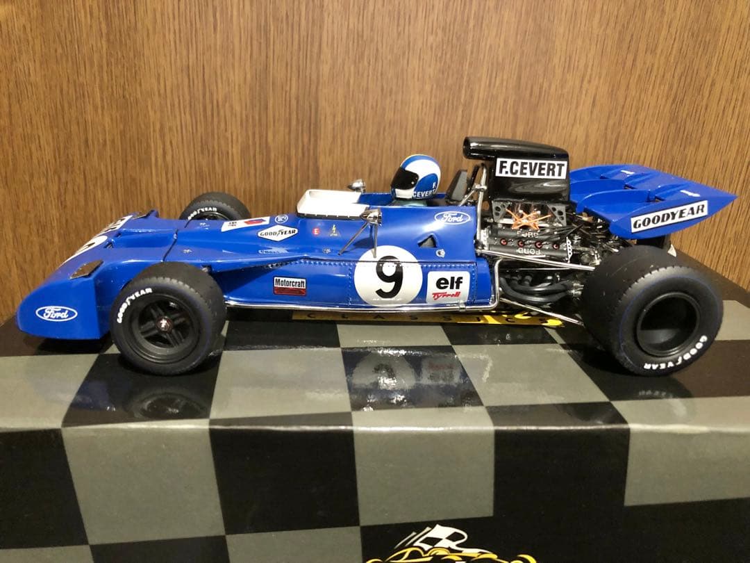 ★絶版！￼エグゾト 1/18 ティレル 003 ‘71 GP 優勝
