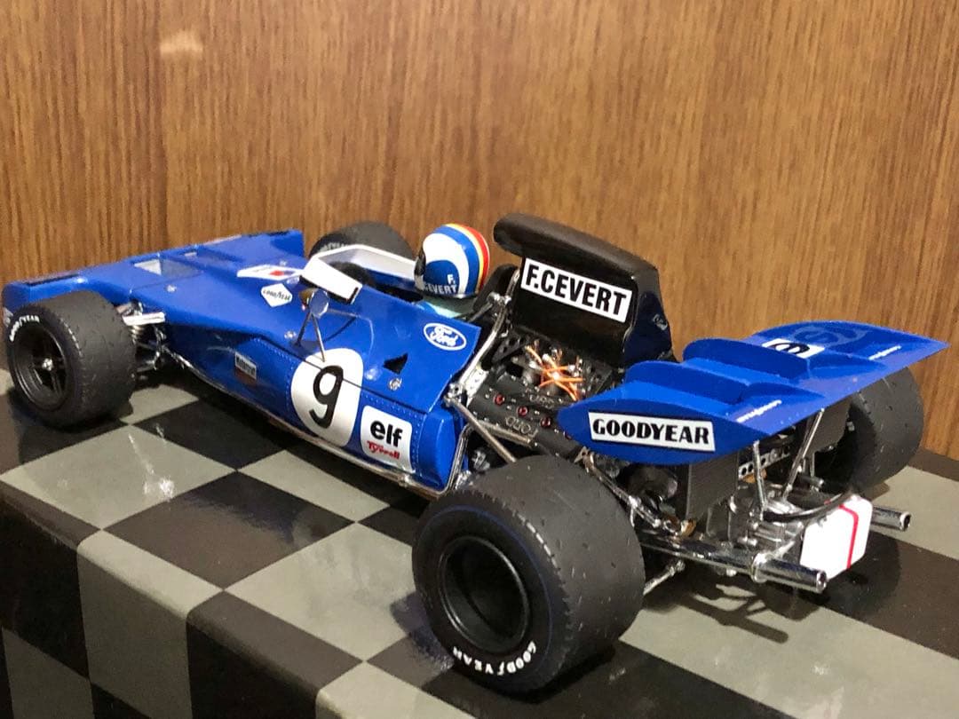 ★絶版！￼エグゾト 1/18 ティレル 003 ‘71 GP 優勝