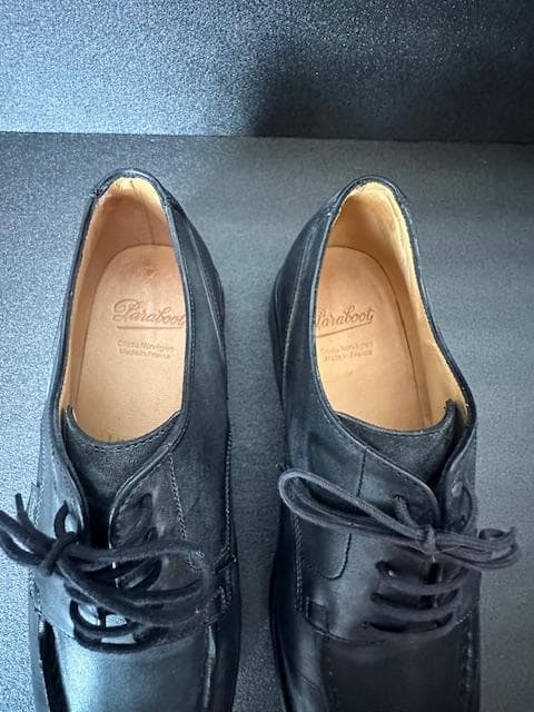 【美品】PARABOOT CHAMBORD NOIR/パラブーツ シャンボード