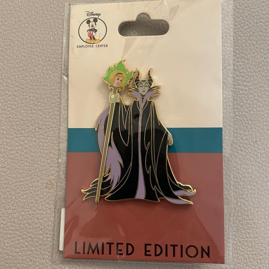 DEC マレフィセントとオーロラ リミテッドエディションピン