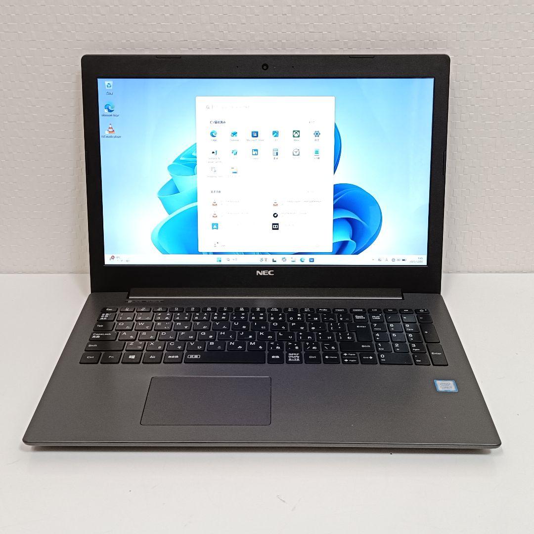 NEC Core i7 SSD 8GB Windows11 フルHD ノートPC
