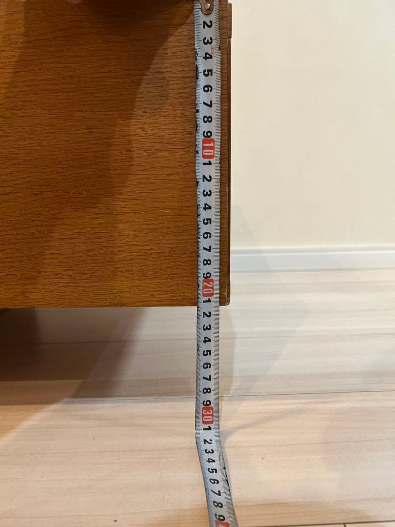 ブラウン木製テレビ台