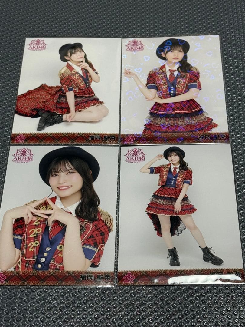 AKB48 福岡聖菜　20周年ツアー 日本武道館　生写真　ホログラム