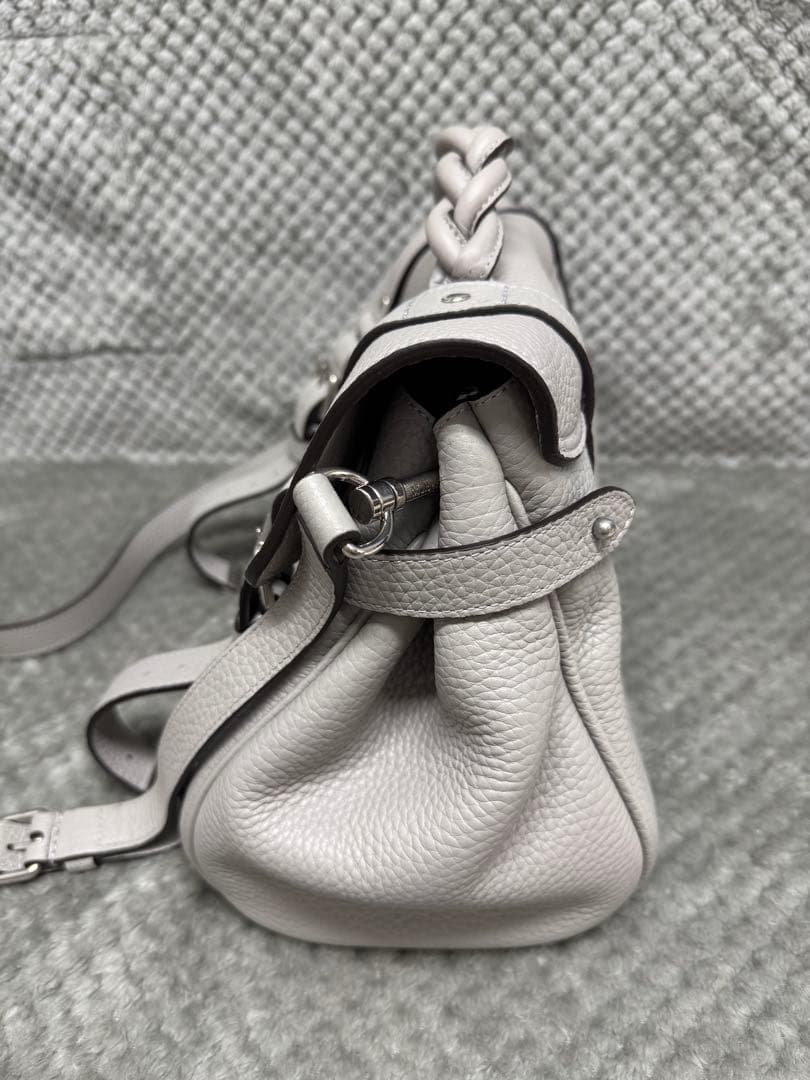 《新同品》MULBERRY マルベリー　アレクサ　ペールグレー　公式サイト完売色