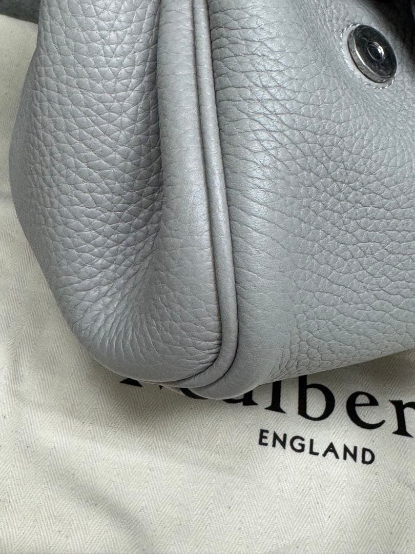 《新同品》MULBERRY マルベリー　アレクサ　ペールグレー　公式サイト完売色