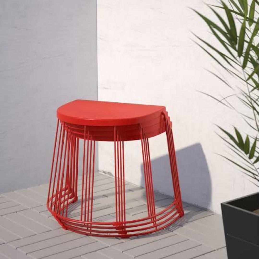 オールドイケア 90s IKEA TRANARO スツール サイドテーブル 1脚