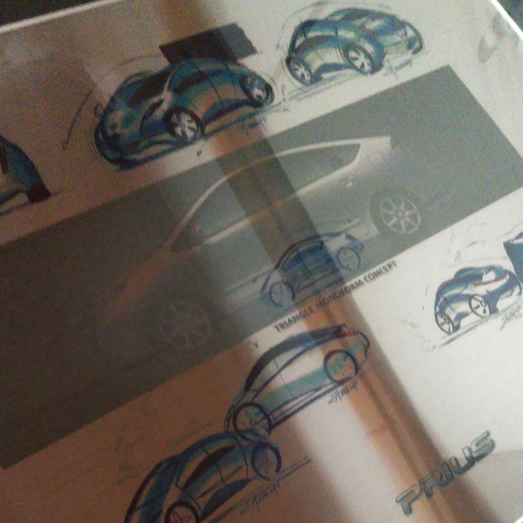 TOYOTAプリウスデザイン画