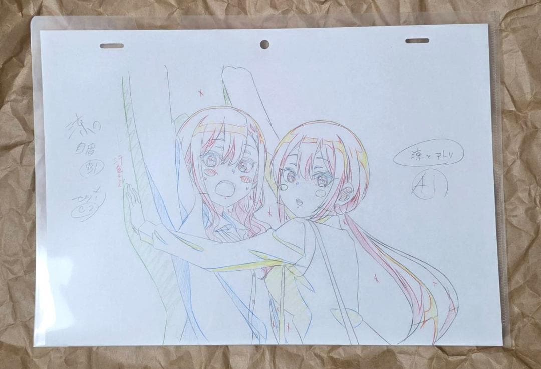 【希少・1点物】ばっどがーる 生原画①