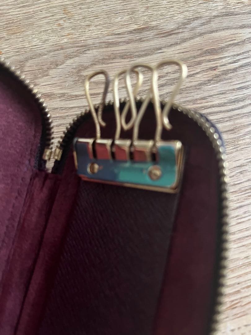 Louis Vuitton ルイヴィトン　タイガ　ダークブラウン 4連キーケース