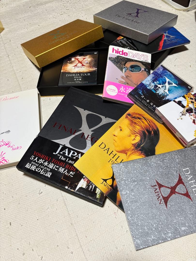 X JAPAN コレクションボックス